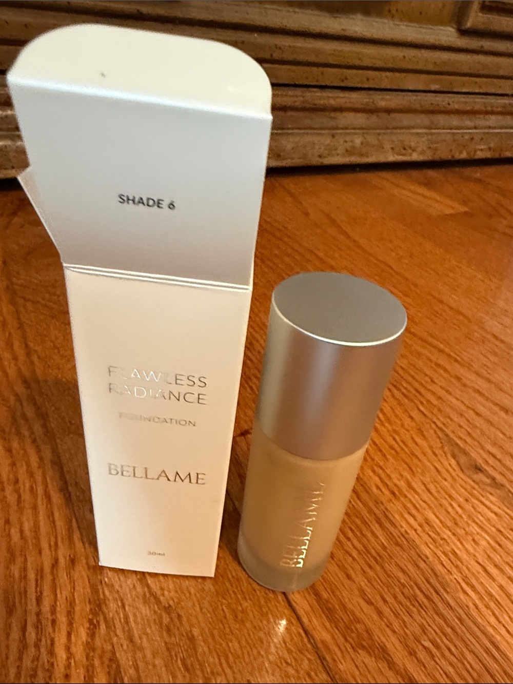 BNIB- Bellame Flawless Radiance Foundation - Shade 6 Warm Beige